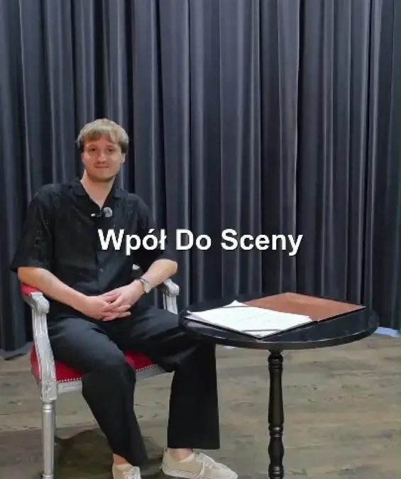 „Wpół do sceny” – nowy cykl spotkań z artystami w Kościańskim Ośrodku Kultury