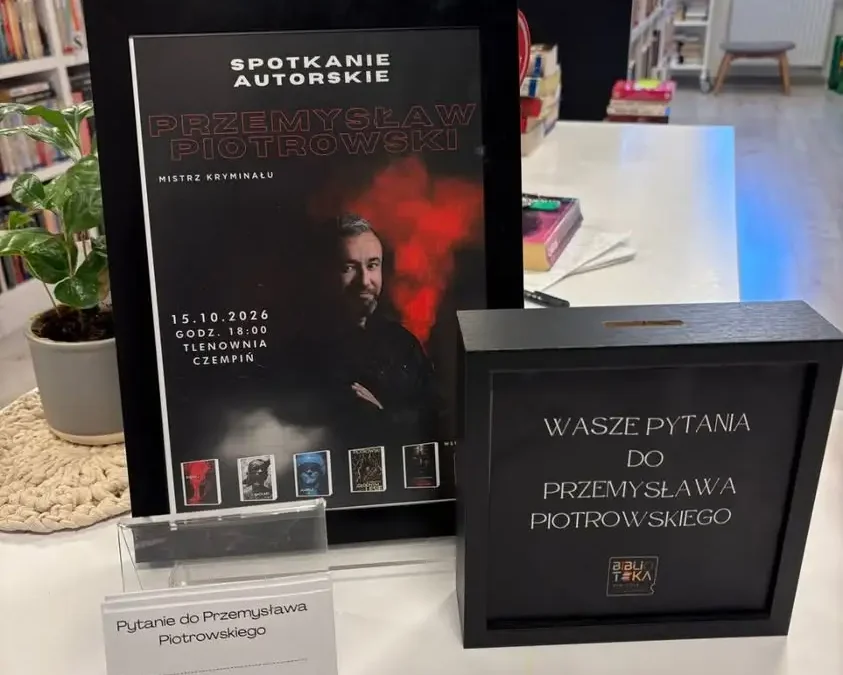 Czempin: Dwa dni do spotkania autorskiego z Przemysławem Piotrowskim